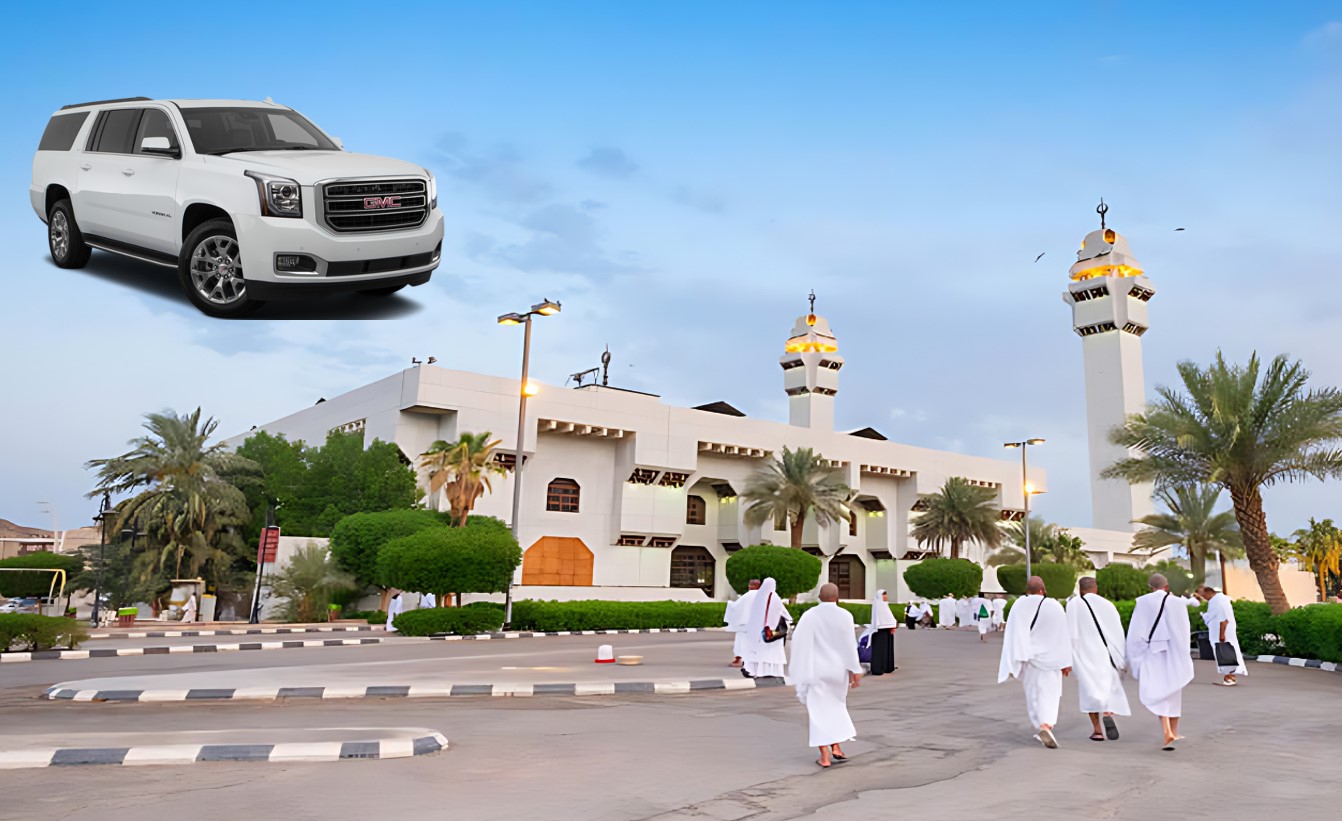 Ihram & Umrah Preparation at Masjid Ayesha – Premium GMC Transfer